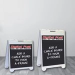plastic chalkboard