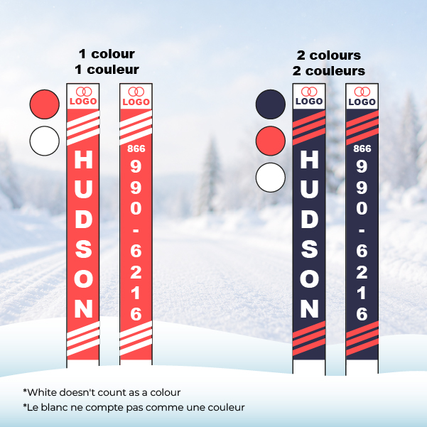 Snow Driveway Markers (1 to 2 Colours)