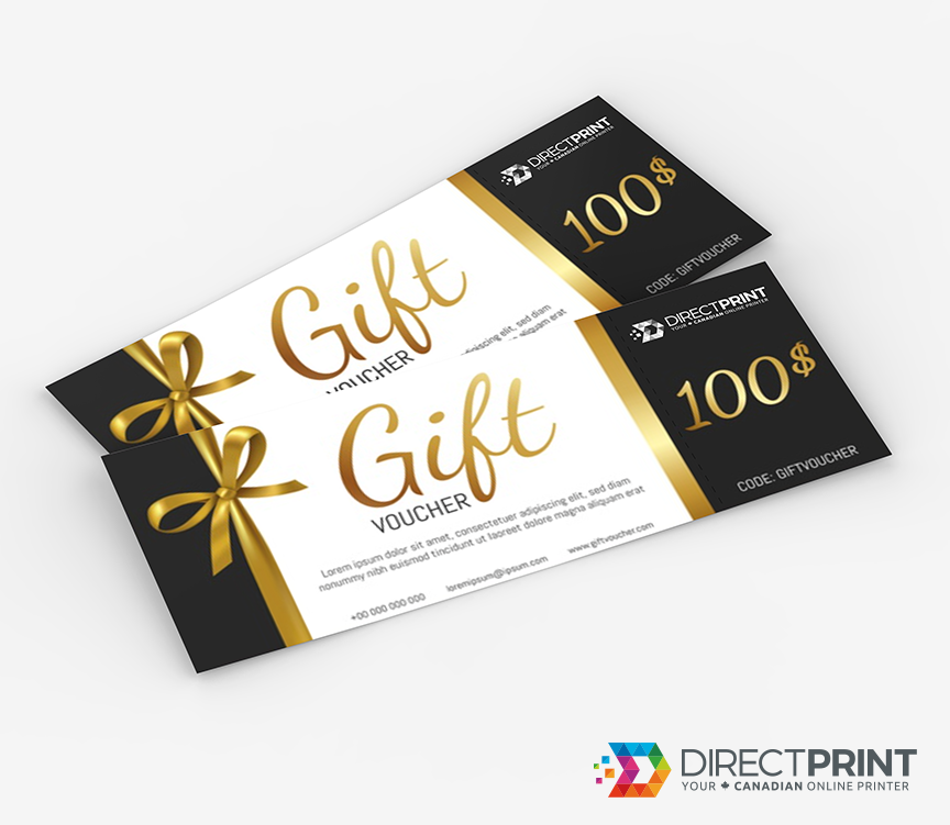 Gift certificates