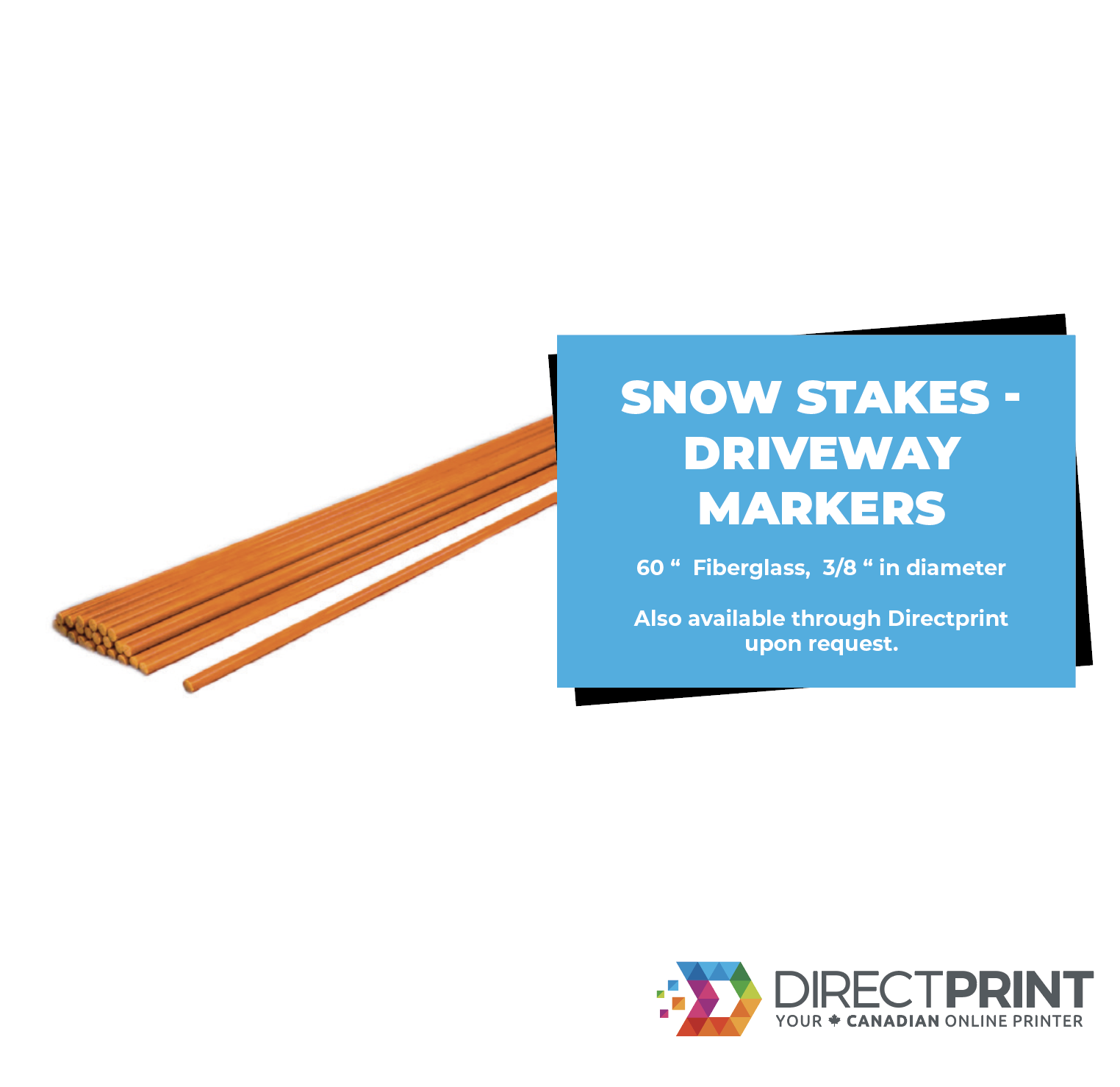 Snow driveway markers 2