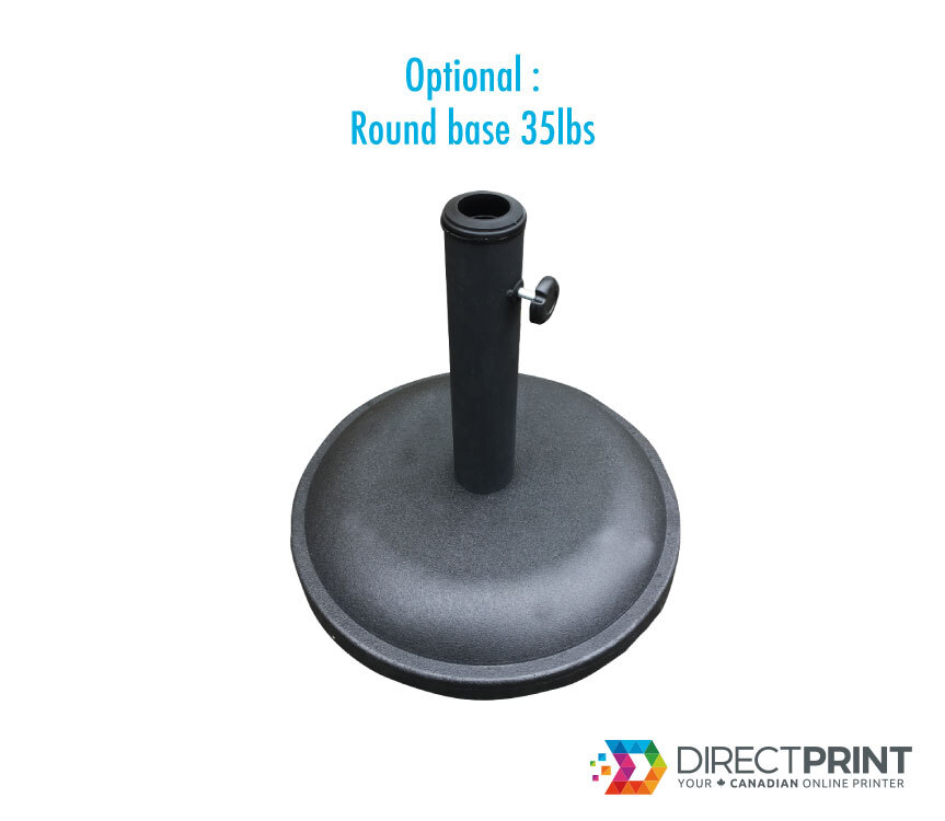 Umbrella base details