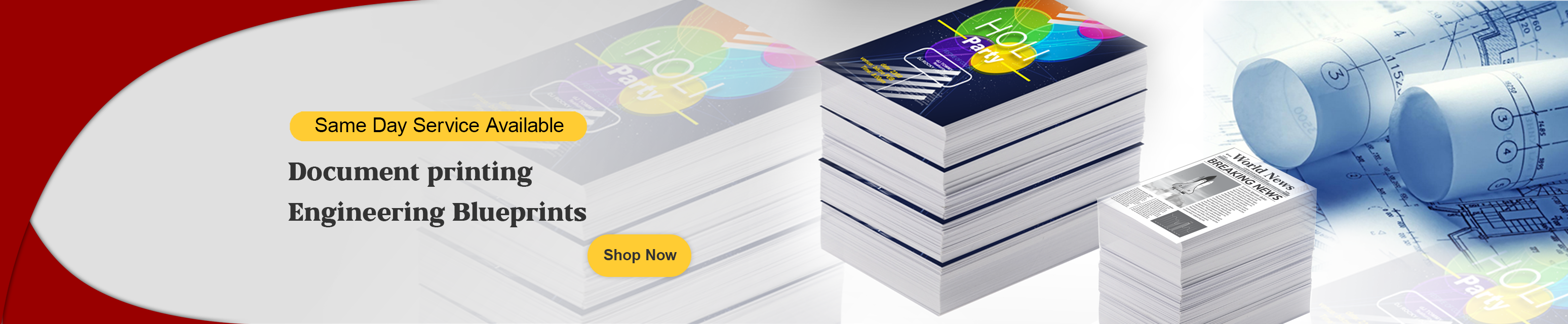 Document Printing Banner