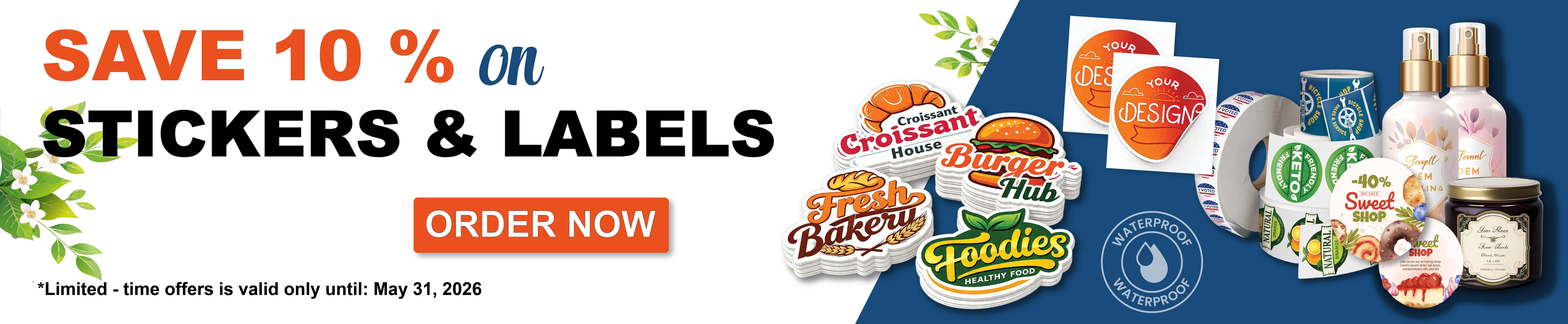 Labels&Stickers 10%