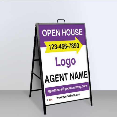 Metal A - Frame Sidewalk Signs