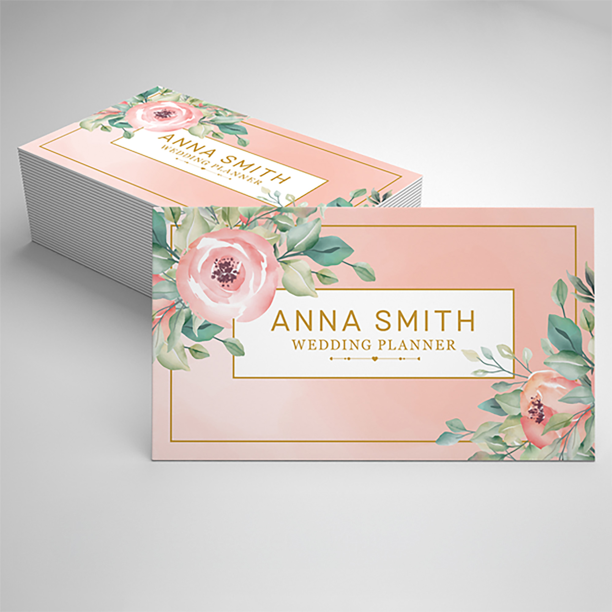 Pearlescent Business Cards