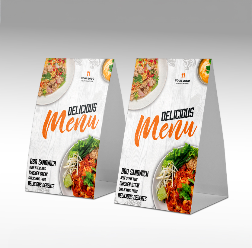 Table Tent Cards