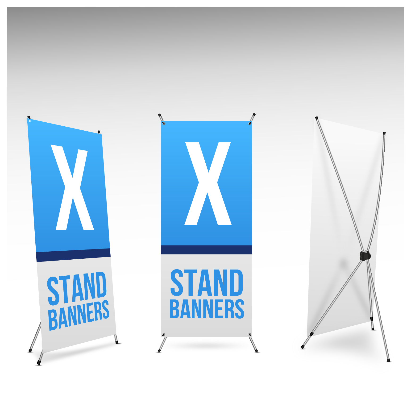 X Frame Banner Stands