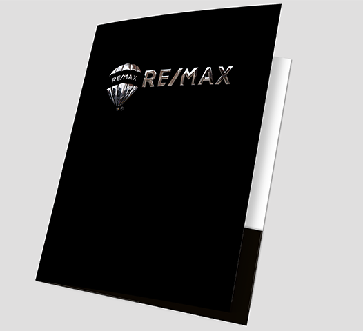 Remax - Black Background + Raised Gold Foil