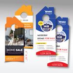 Custom Die Cut Door Hanger 1