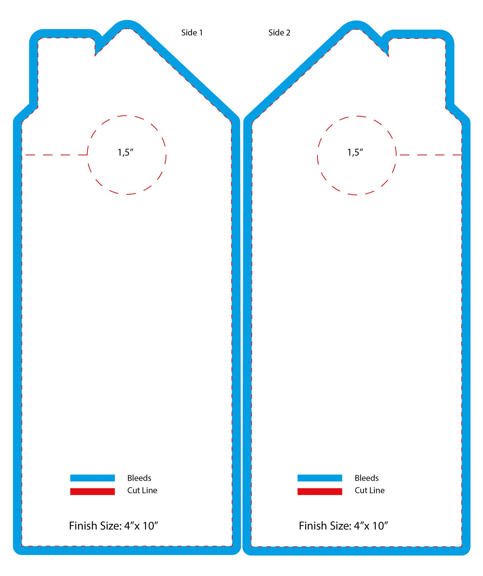 Custom Die Cut Door Hanger 2