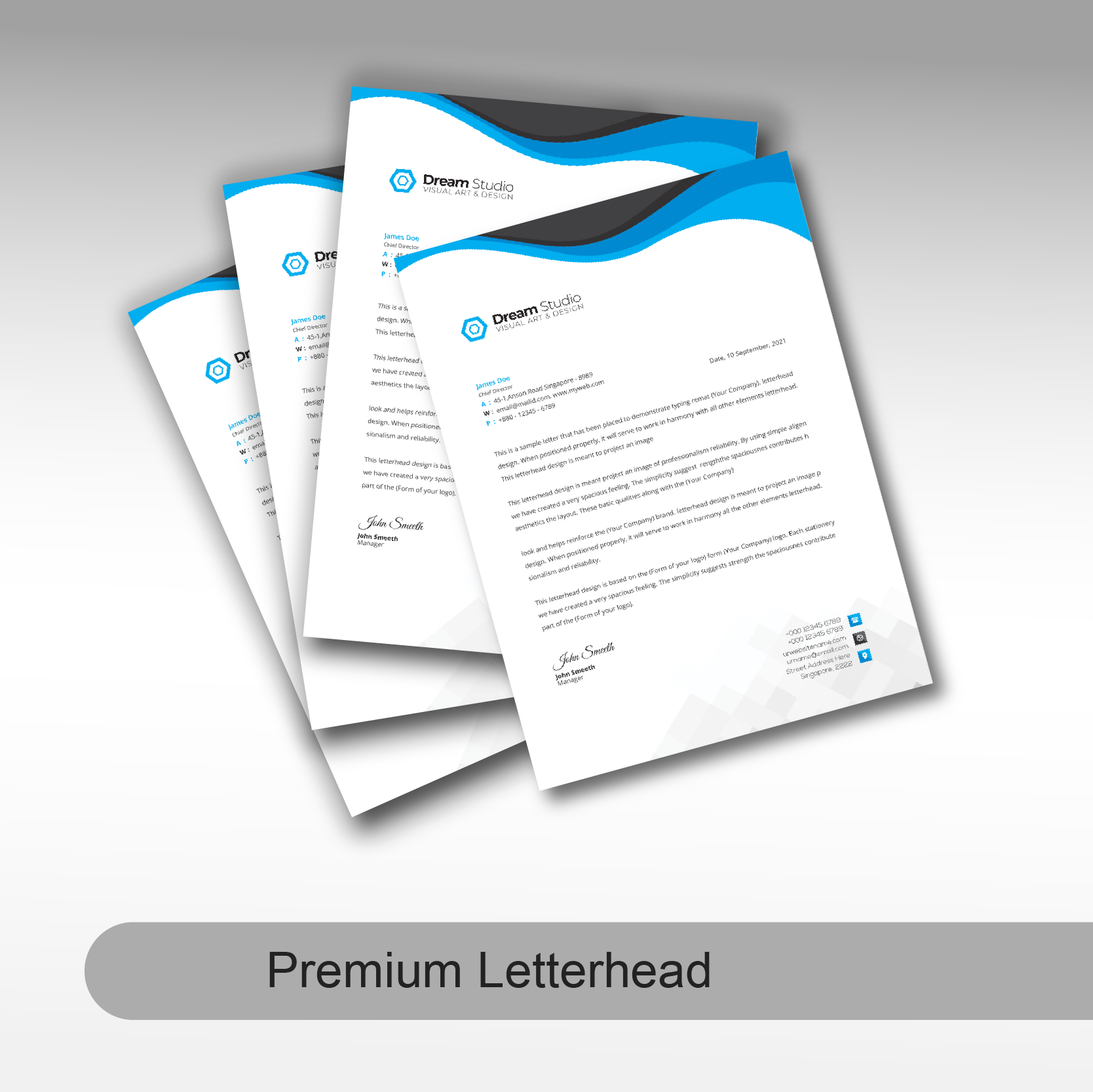Letterhead (Linen) 1