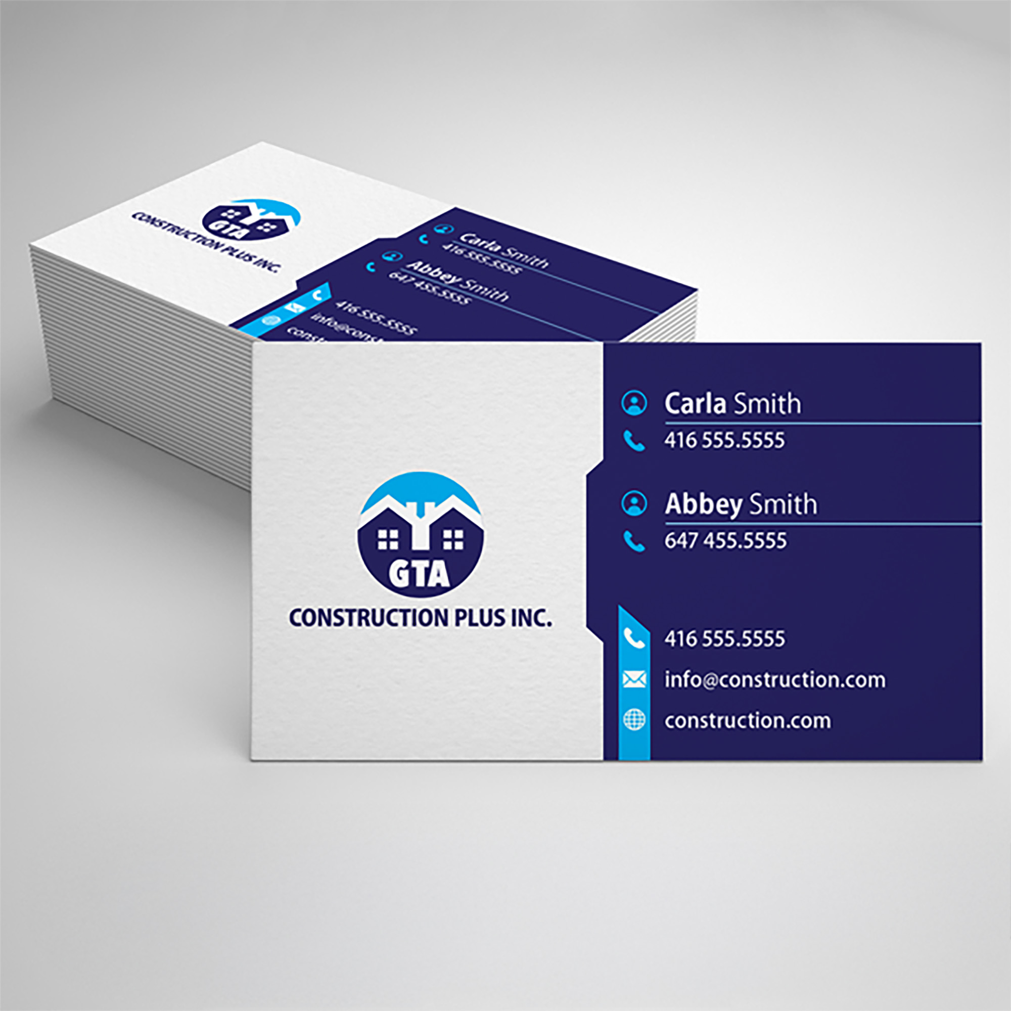 Matte Coated Business Cards (Satin Finish) 1