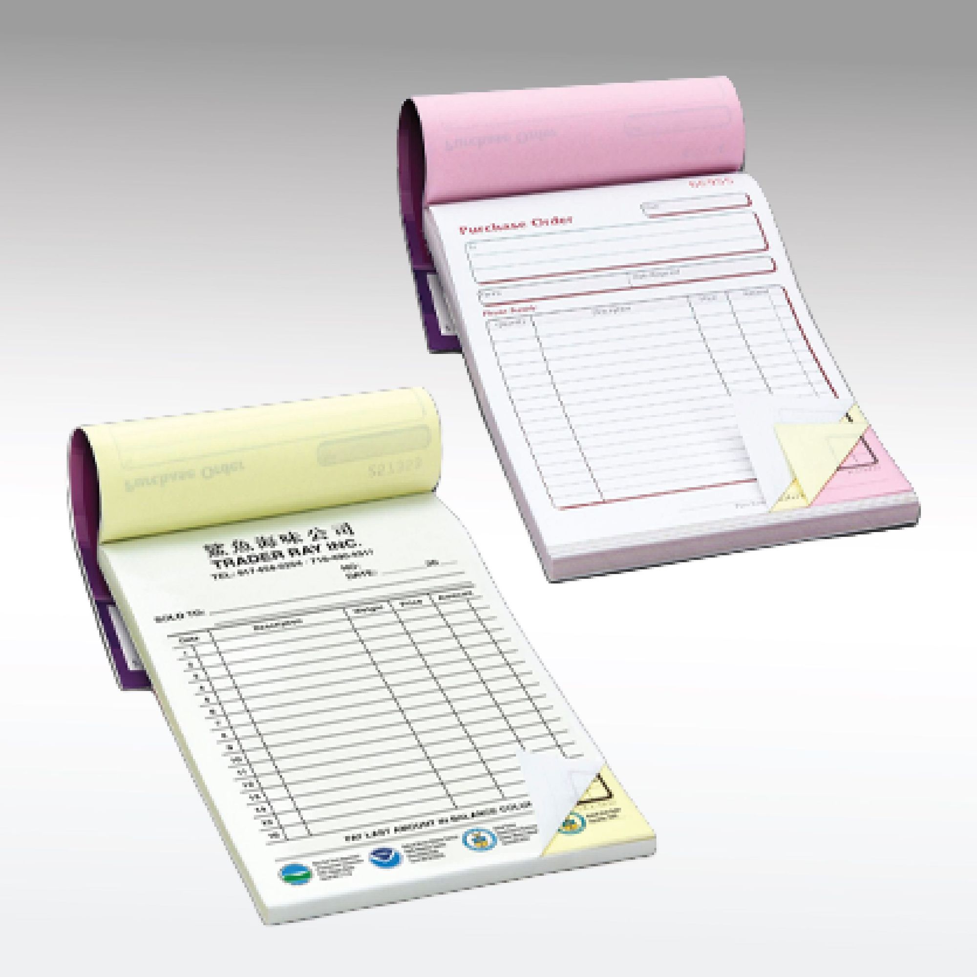 Carbonless NCR Form (Books). 1