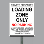 Parking and Property Signs. 2