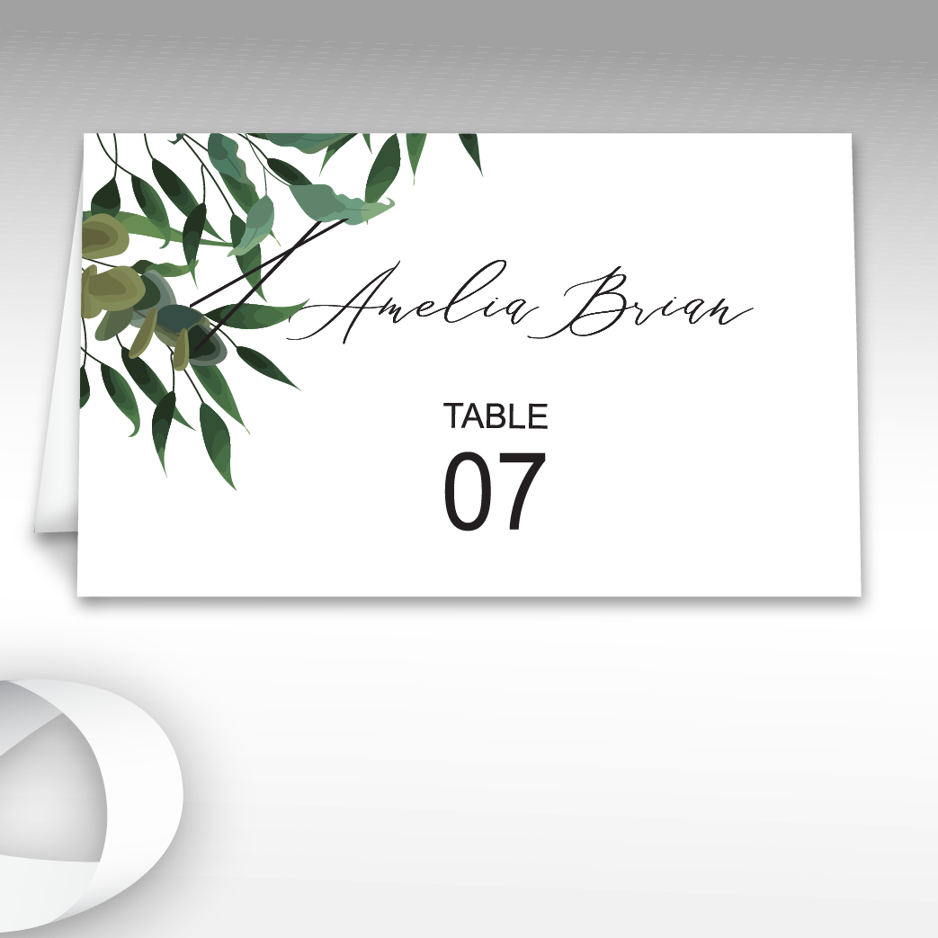 Folded Place Cards 2