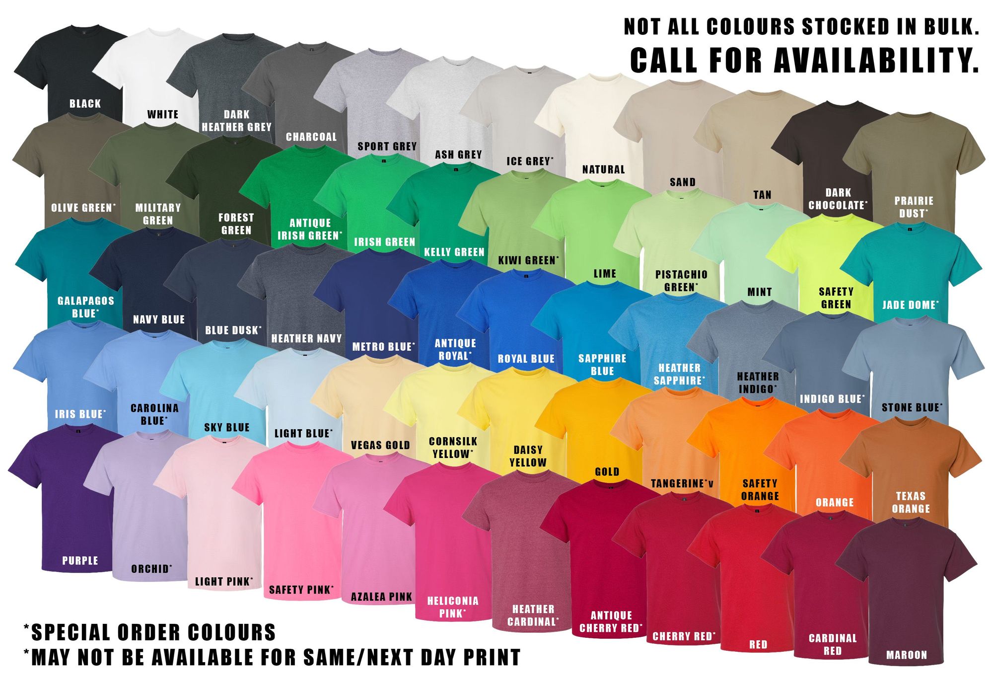 Flyershop-shirt-colours-gildan-ultra-cotton