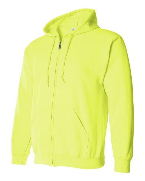 gildan-zip-hoodie-safety-green-flyershop