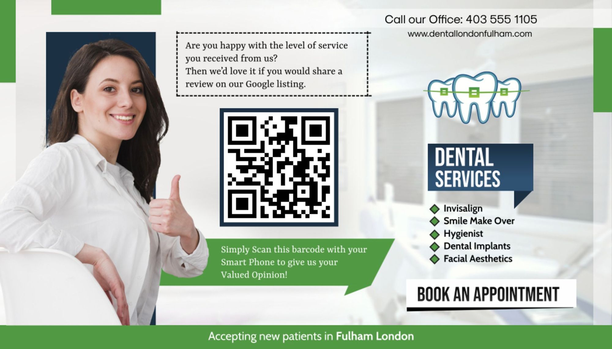 dental-postcard-with-QR-code