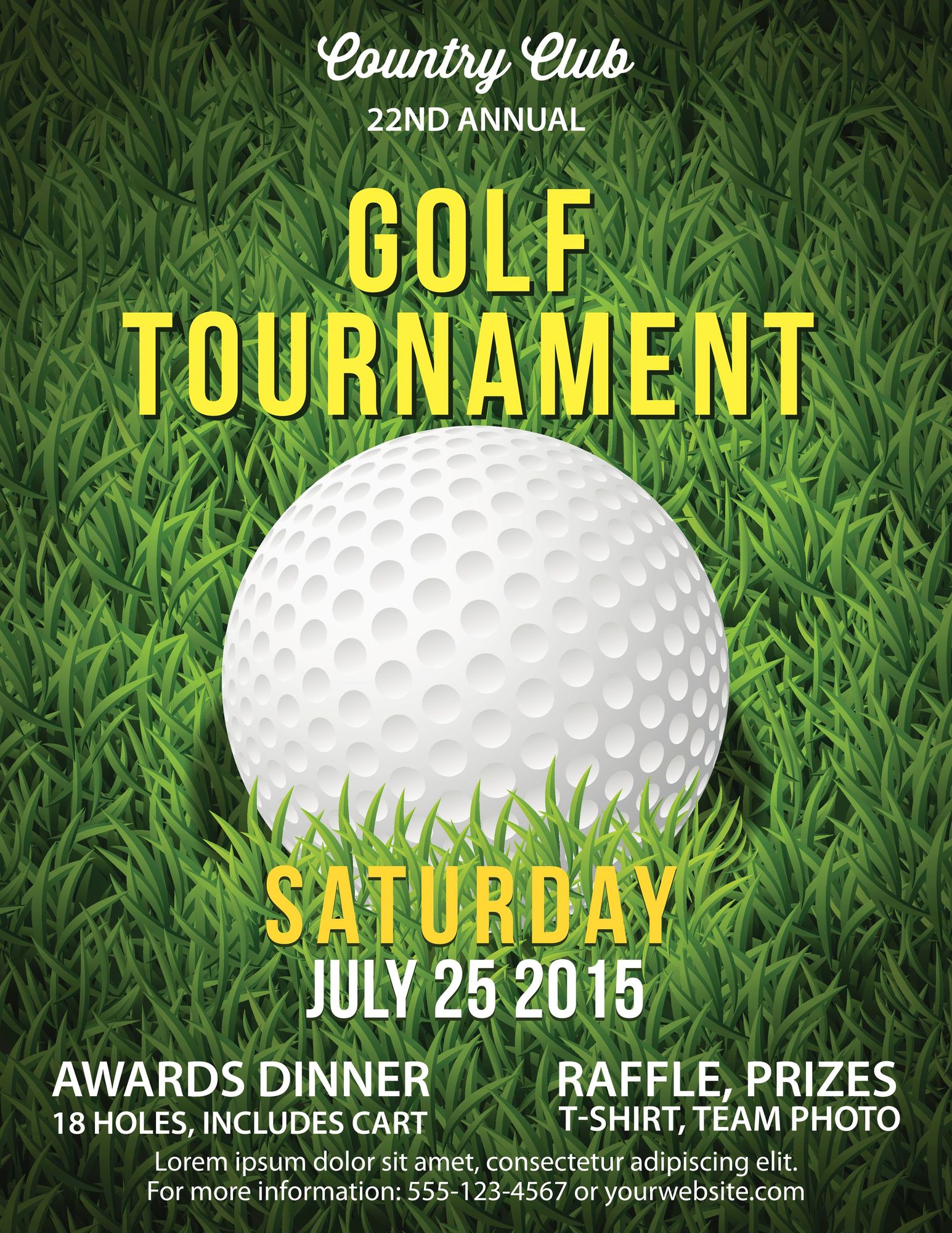 Golf-tournament-poster