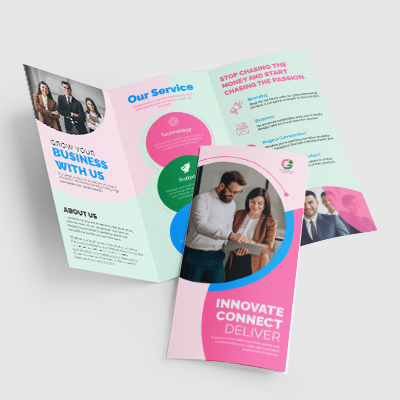 Elegant Tri-fold Brochure Design