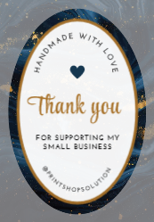 Étiquette de gratitude
