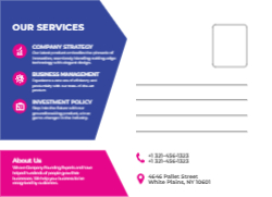Marketing Company Back