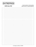 bloc-note 8,5"x11" - quadriller