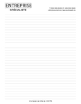 bloc-note 8,5"x11" - lignes