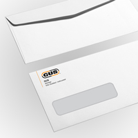 Imprimeur officiel de GUS pour les enveloppes No 10 commerciales avec fenêtre avec intérieur sécurisé