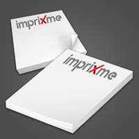 Objet promotionnel - impression de bloc notes promotionnels de 50 feuilles