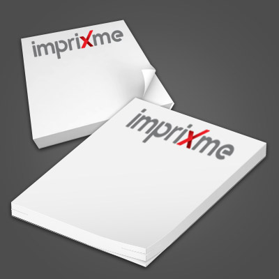 Bloc-Notes - 50 feuilles Objet promotionnel - impression de bloc notes promotionnels de 50 feuilles