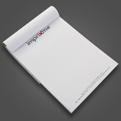 impression de bloc notes promotionnels de 20 feuilles