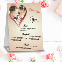 Imprimeur de cartons tente de table pour événements et mariages