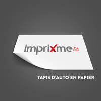 Impression d'affiches servant de tapis d'auto pour garages