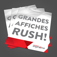 Imprimeur pour affiches grand format, posters sur papier photo mat ou lustré