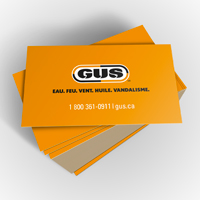 Imprimeur officiel de GUS pour les cartes d'affaires