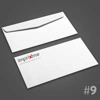 Impression d'enveloppes #9 pas cher dans une imprimerie au Québec
