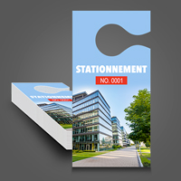 Impression de vignettes de stationnement personnalisées