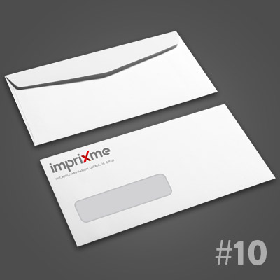 Enveloppe No.10 + fenêtre
