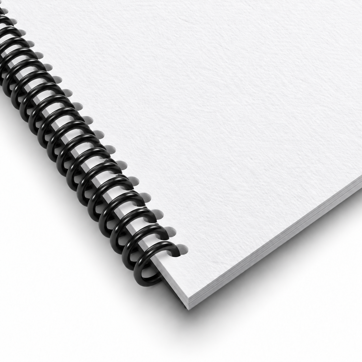 Spiral coil book binding