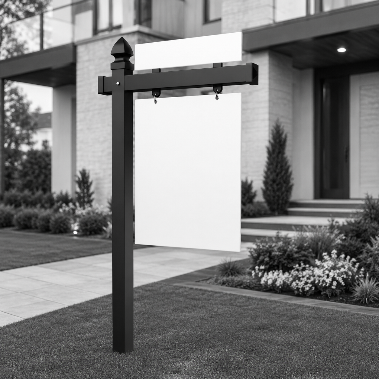 PVC Real Estate Post