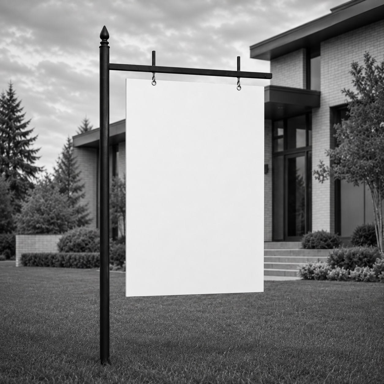 Hanging Metal Post