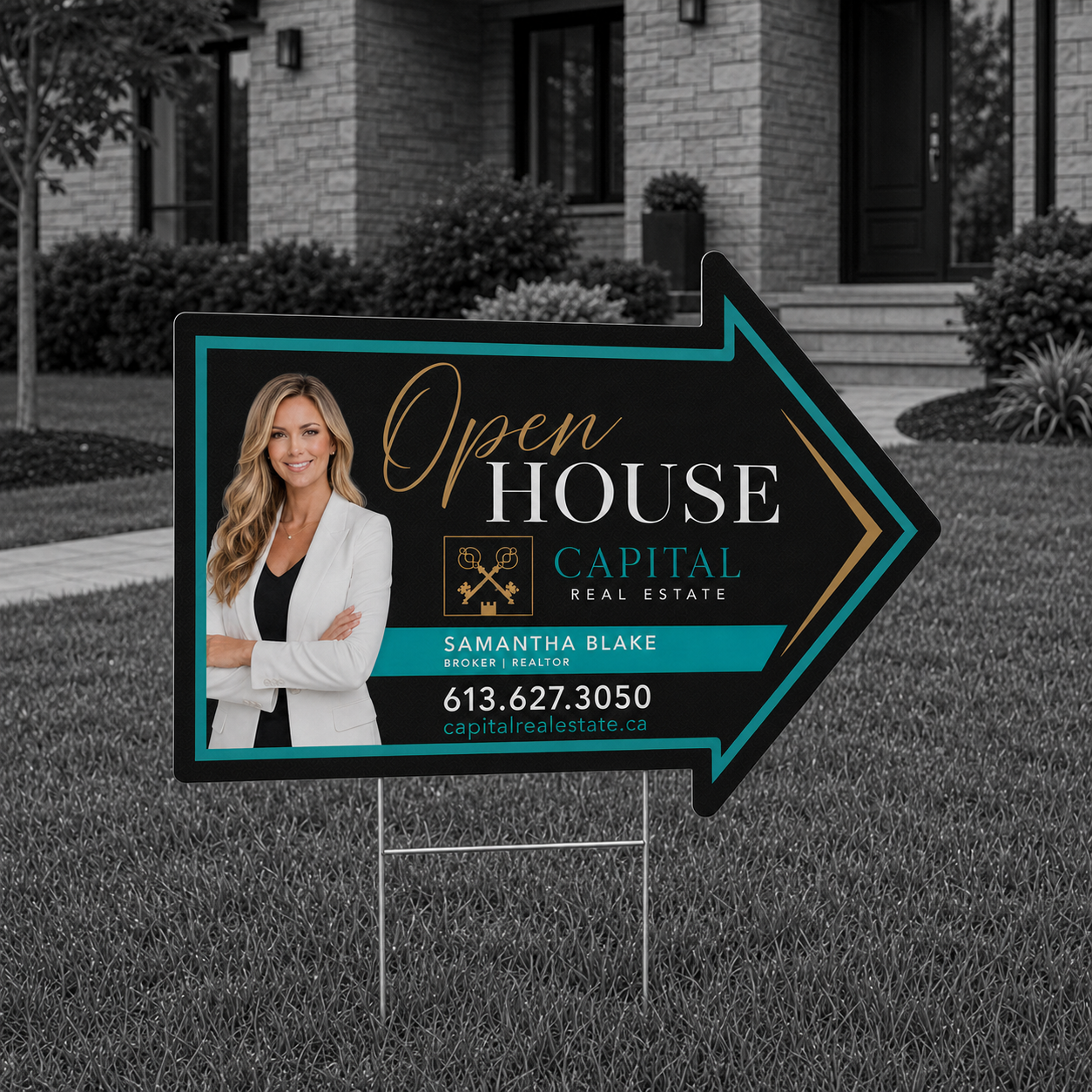 Mini Directional Signs (Shaped)