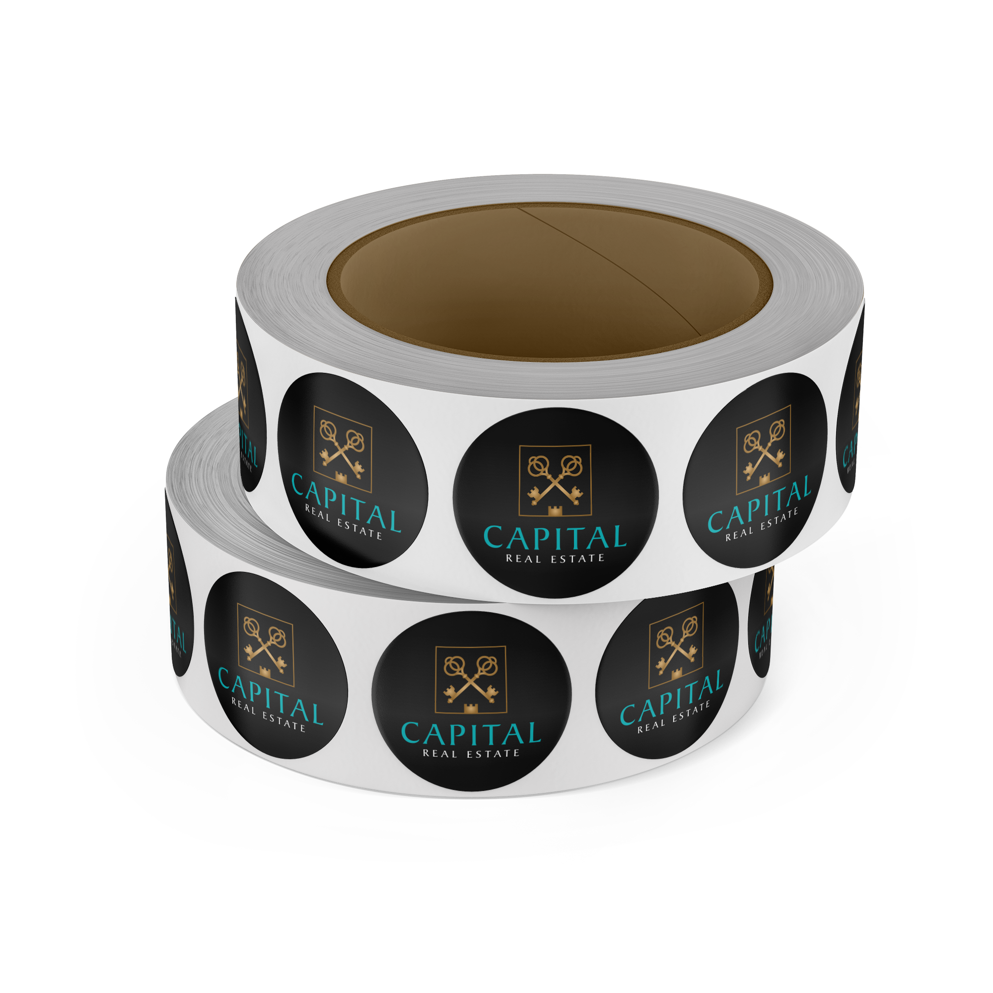 Round Roll Labels
