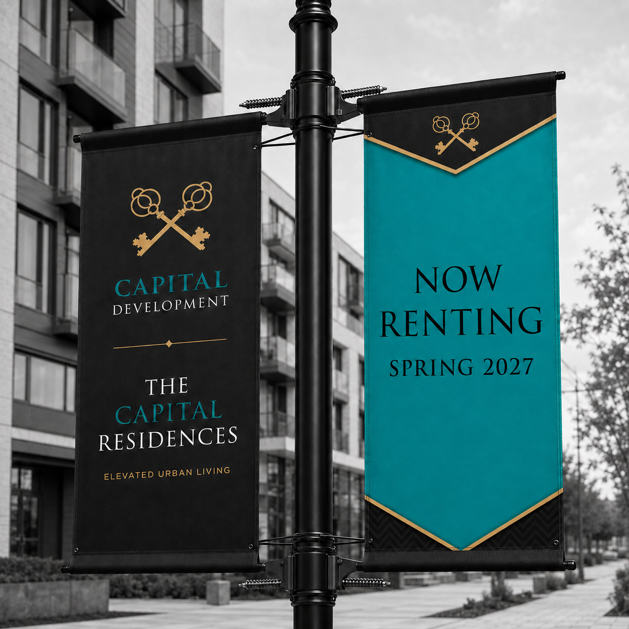 Street Pole Vinyl Banners
