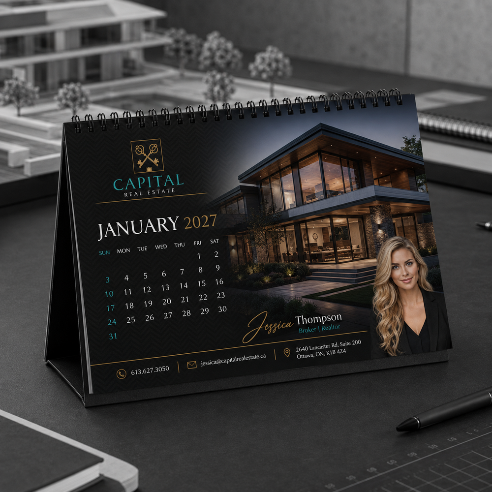 Custom Desk Calendar