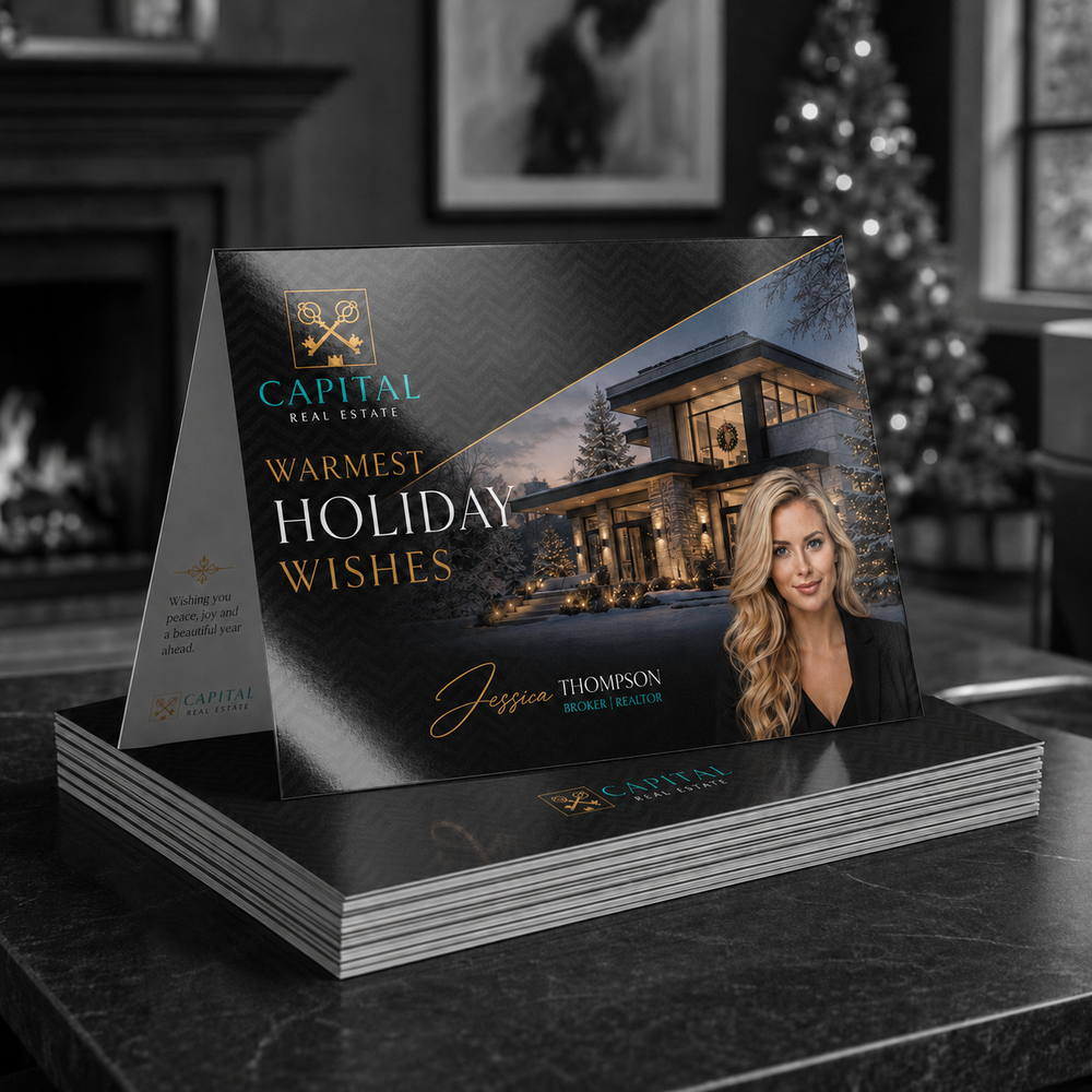 Glossy Christmas Cards