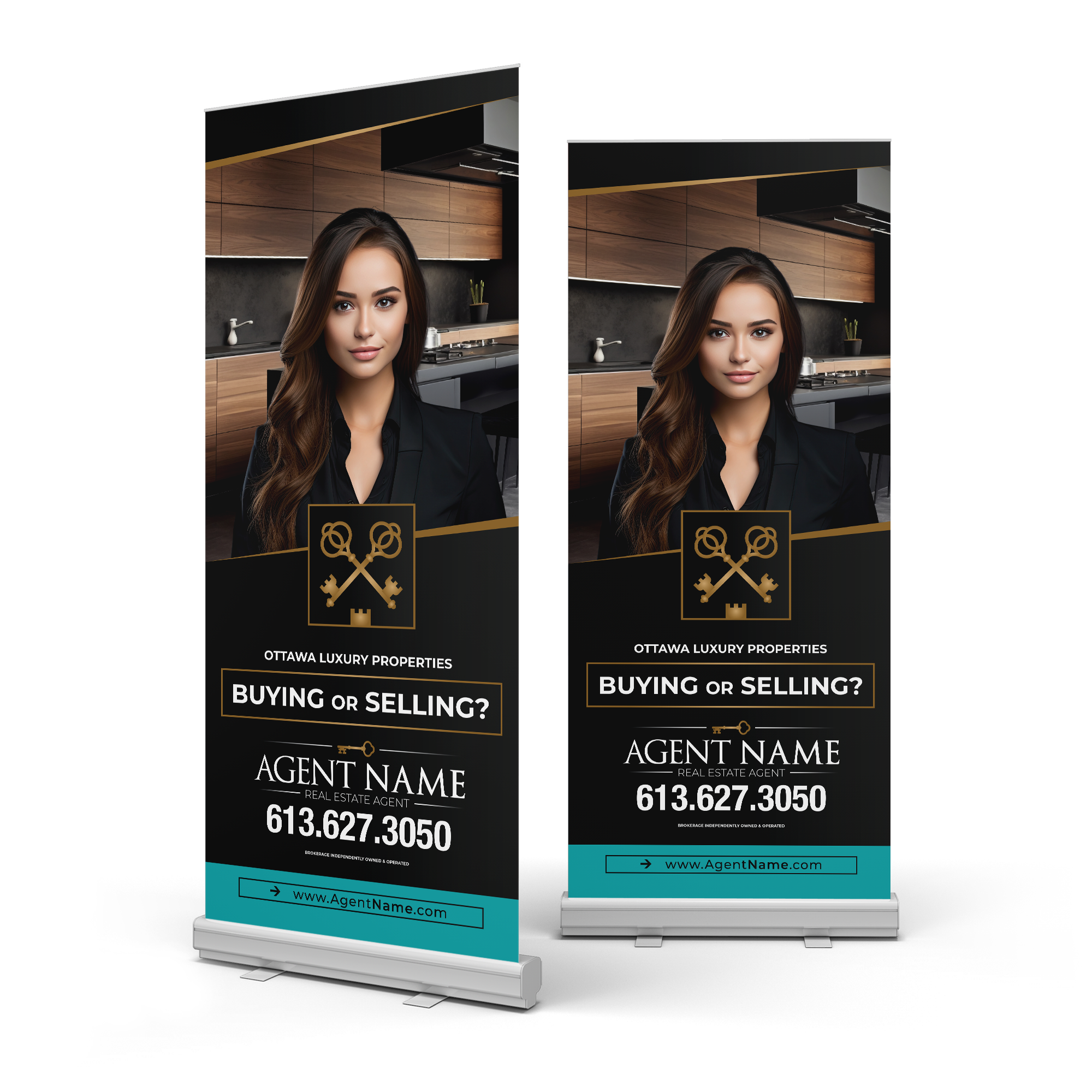 Custom Economy Roll Up Banner