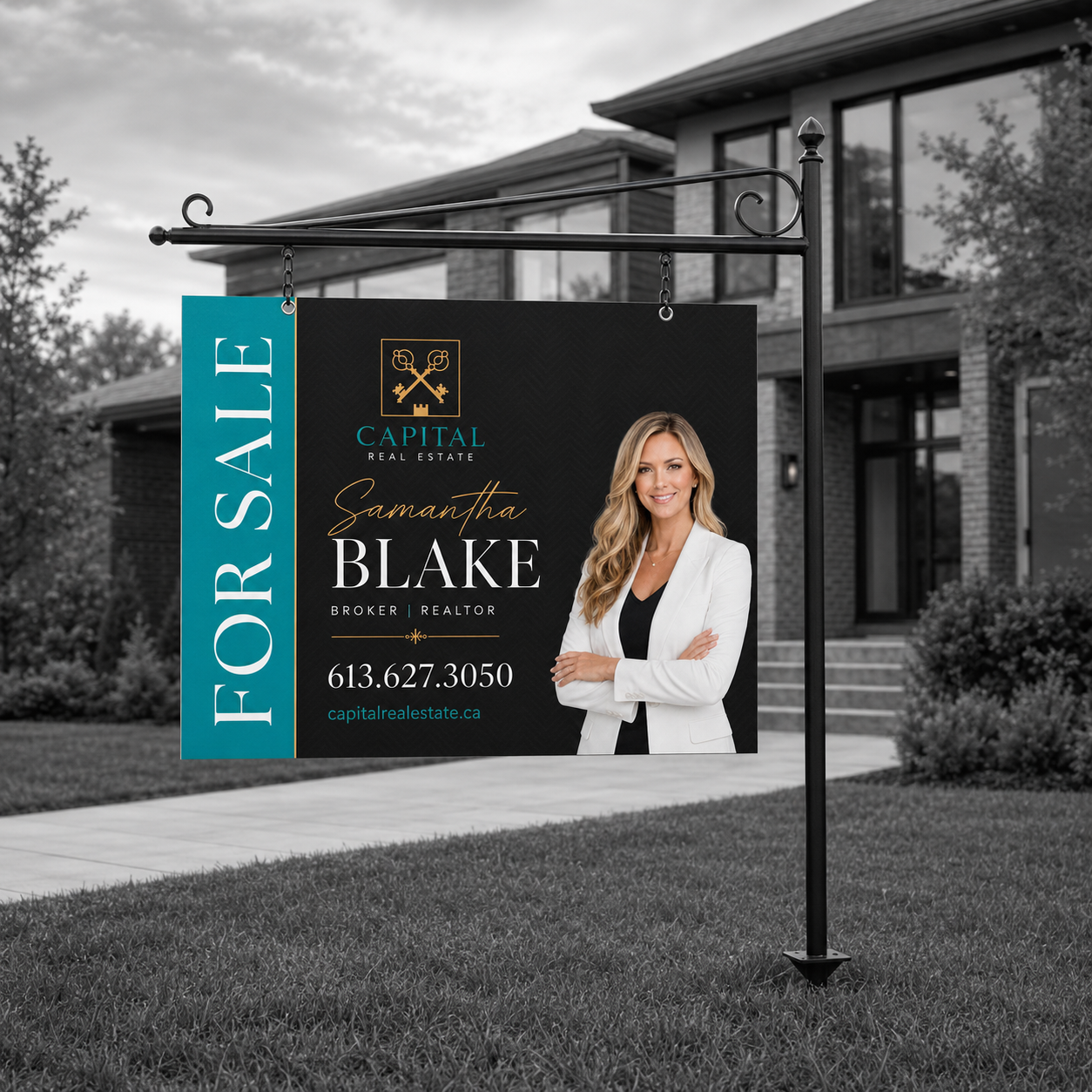 Reflective Real Estate Signs - Lawn Sign