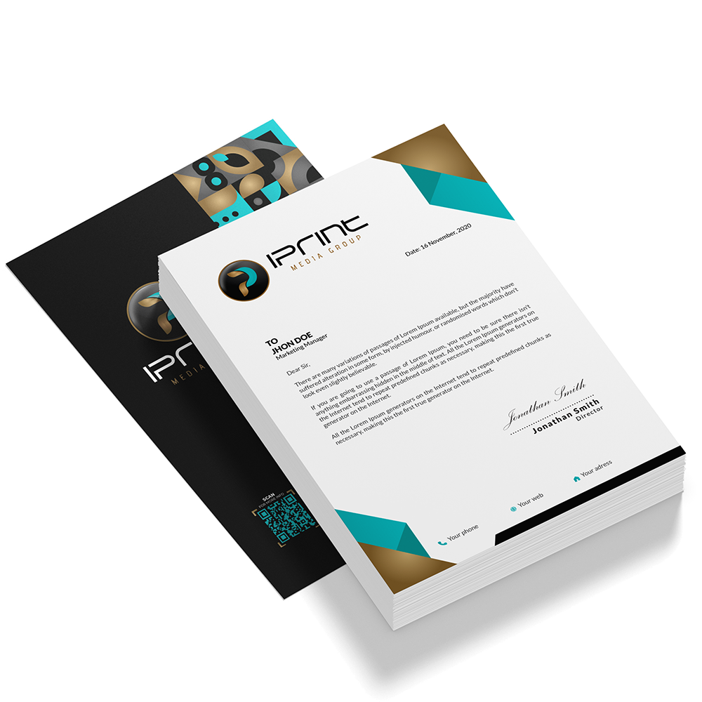 CUSTOM LETTERHEADS